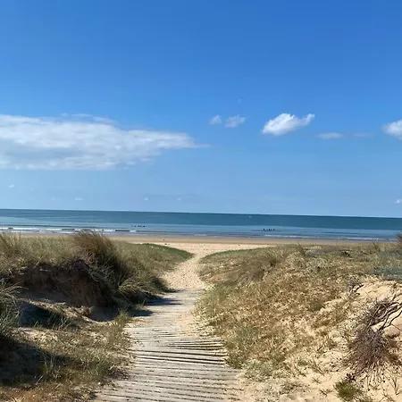 En Front De Avec Garage, Wifi Et Grand Balcon - - Fr-1-652-31 아파트 생 힐레르 드 리에