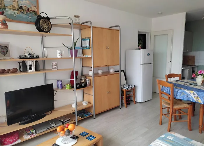 아파트 En Front De Avec Garage, Wifi Et Grand Balcon - - Fr-1-652-31